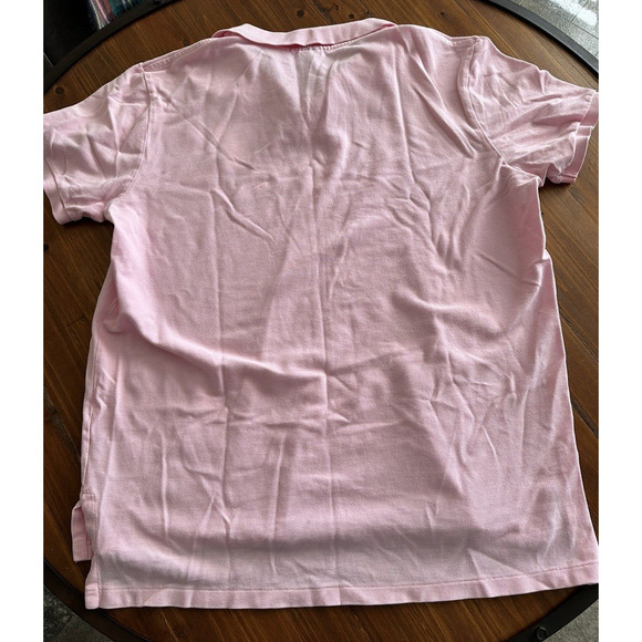 Ralph Lauren Polo Golf Shirt Custom Fit Mens XL Pink w/Teal Pony Short Sleeve - Picture 10 of 13